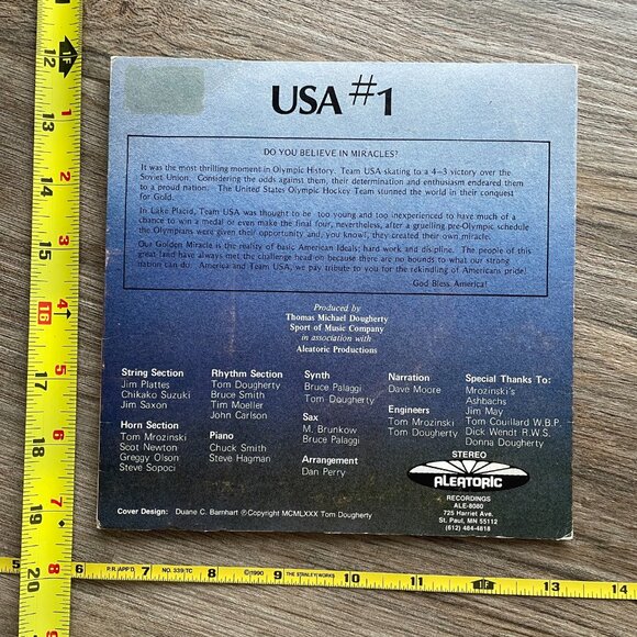 USA #1 Do You Believe In Miracles? RARE Vinyl 45 RPM  $500 - Picture 2 of 8